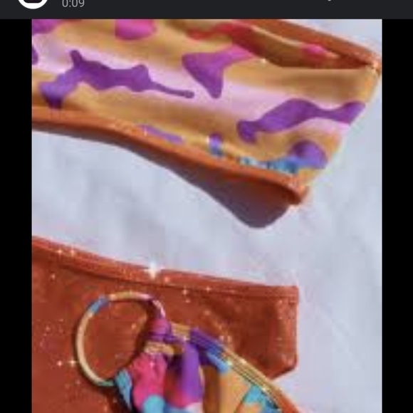 NWT Dippin' Daisy's Camo Encore Swim Top - Picture 2 of 5